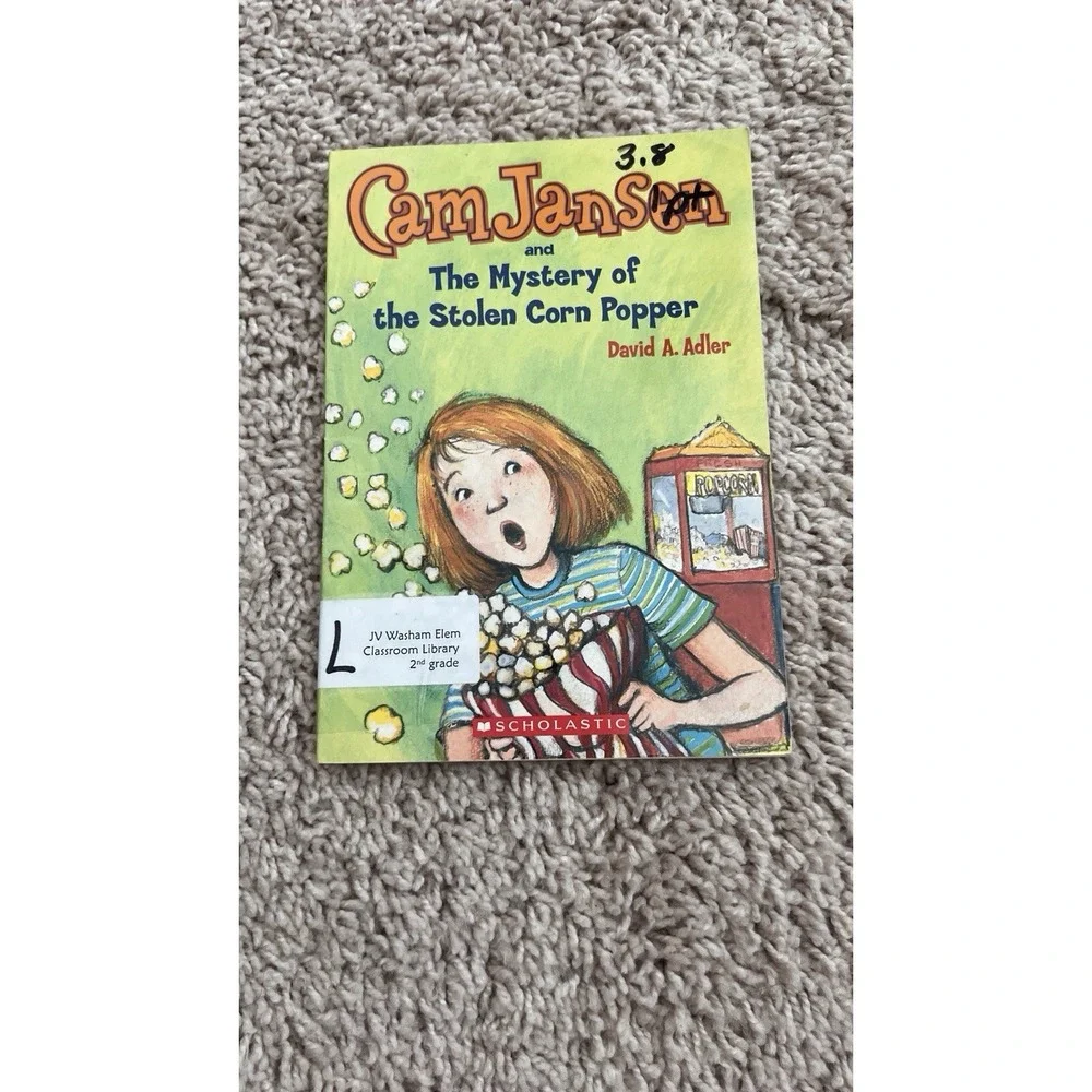 Cam Jansen And The Mystery Of The Stolen Corn Popper By David A. Adler Paperback